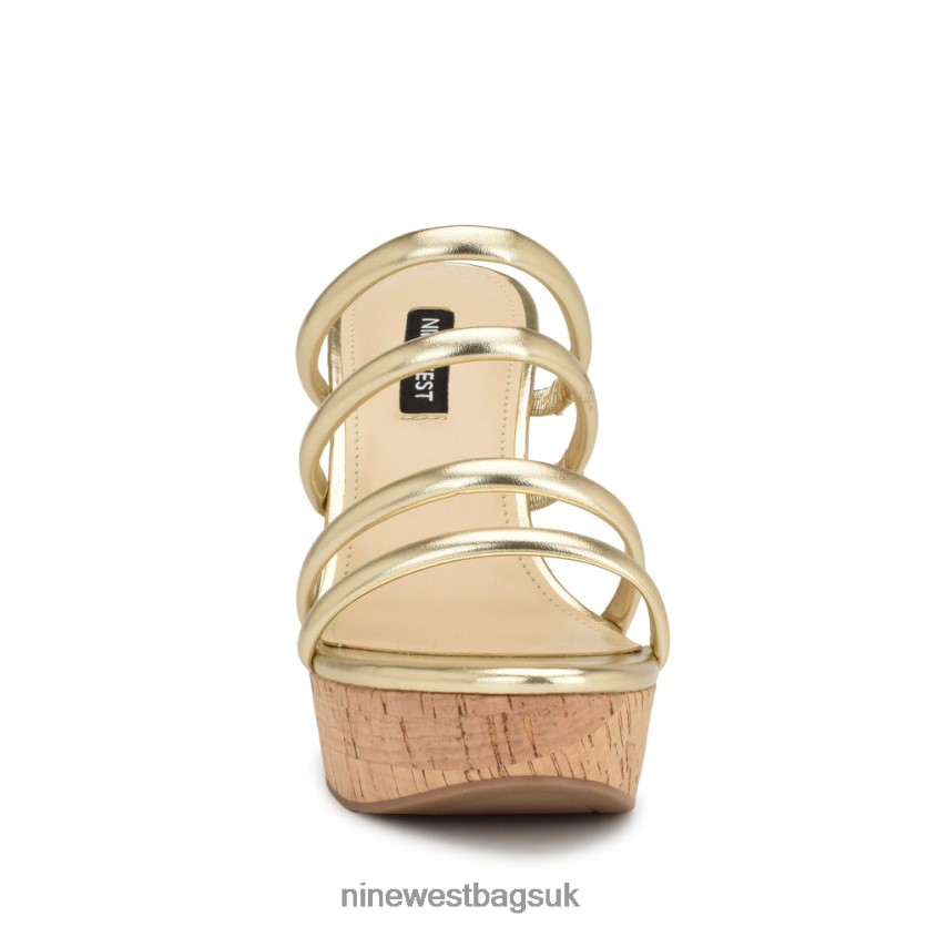 Nine West Haloway Espadrille Wedge Sandals RFX40B665 - Nine West UK Platino