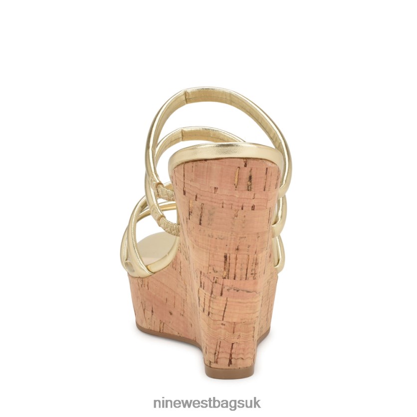 Nine West Haloway Espadrille Wedge Sandals RFX40B665 - Nine West UK Platino