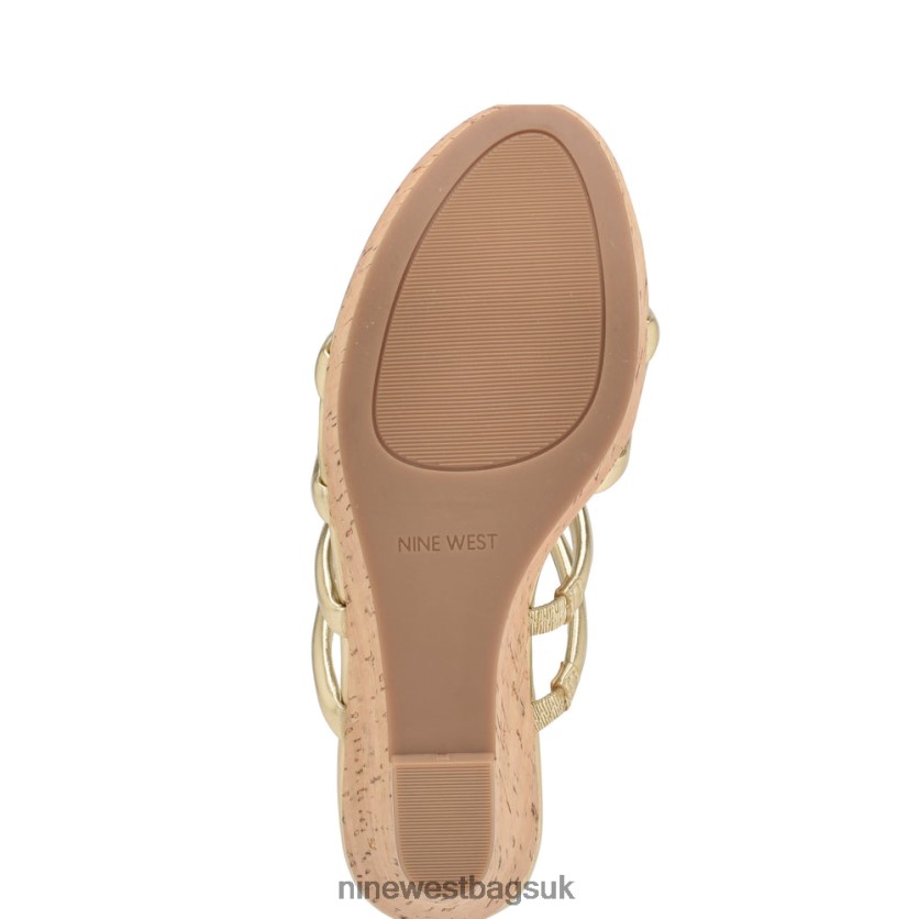 Nine West Haloway Espadrille Wedge Sandals RFX40B665 - Nine West UK Platino