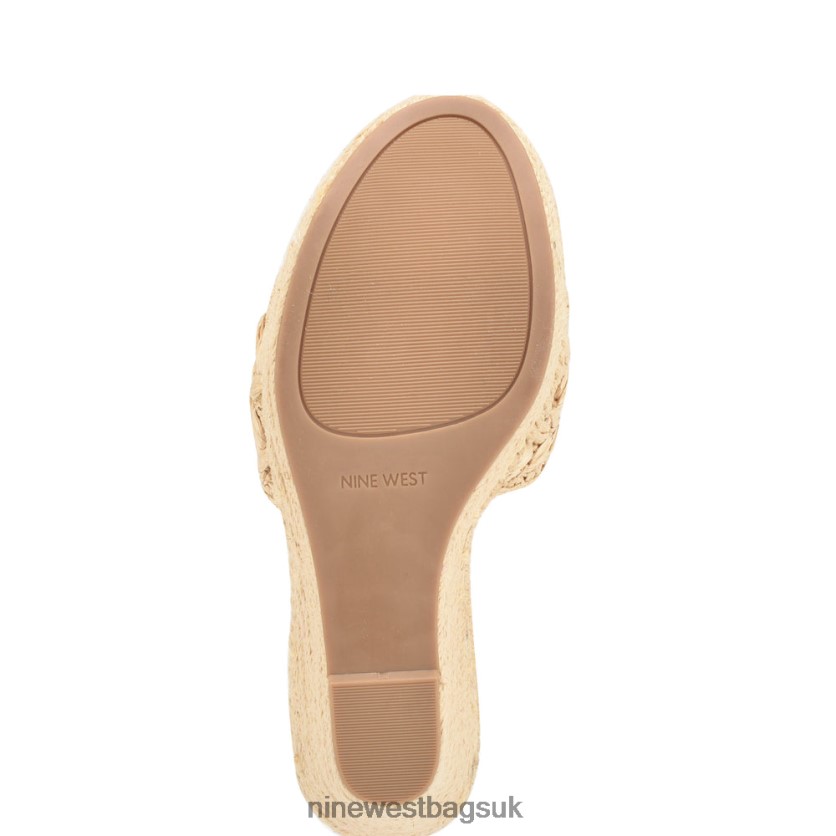 Nine West Holand Espadrille Wedge Sandals RFX40B662 - Nine West Sandals UK Light Natural