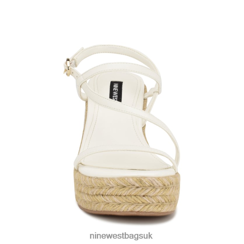 Nine West Jills Espadrille Wedge Sandals RFX40B1131 - Nine West UK Sale White