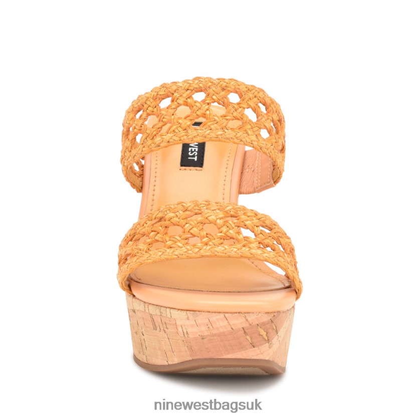 Nine West Kalani Wedge Sandals RFX40B740 - Nine West Bags UK Yellow