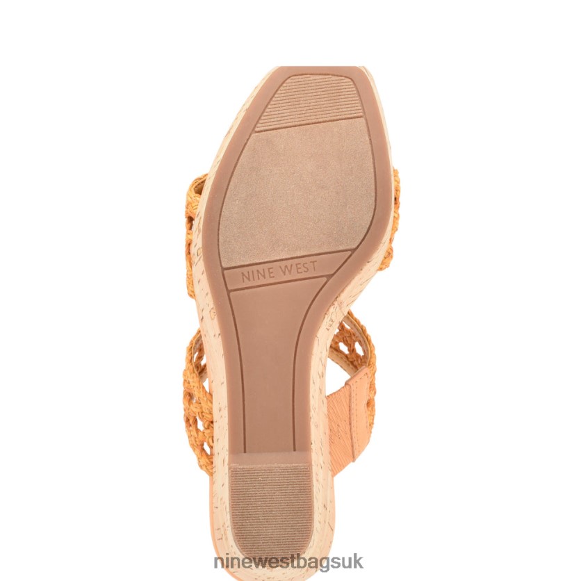 Nine West Kalani Wedge Sandals RFX40B740 - Nine West Bags UK Yellow