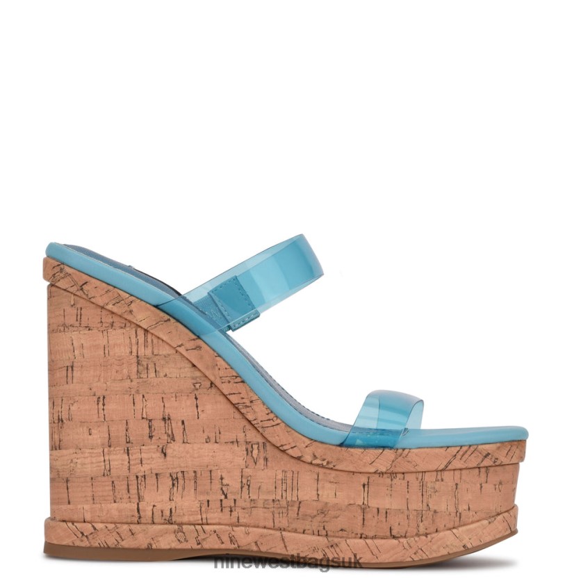 Nine West Rapps Platform Wedge Sandals RFX40B772 - Nine West Bags UK
