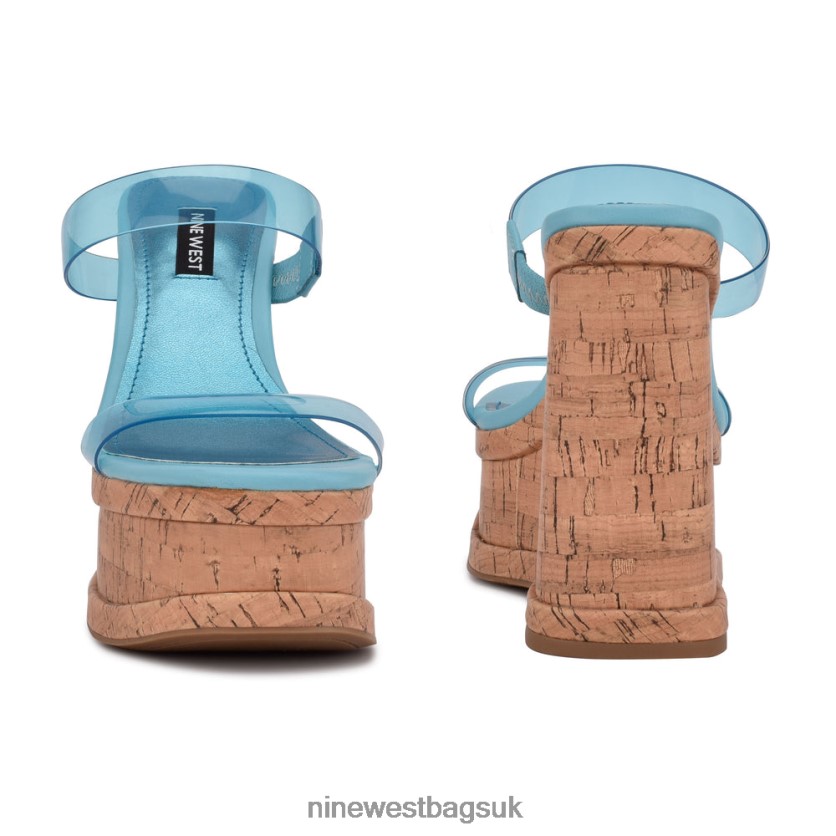 Nine West Rapps Platform Wedge Sandals RFX40B772 - Nine West Bags UK