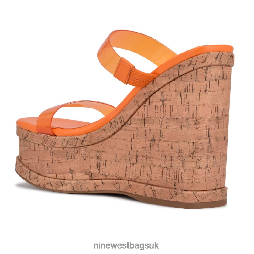 Nine West Rapps Platform Wedge Sandals RFX40B774 - Nine West Sandals UK