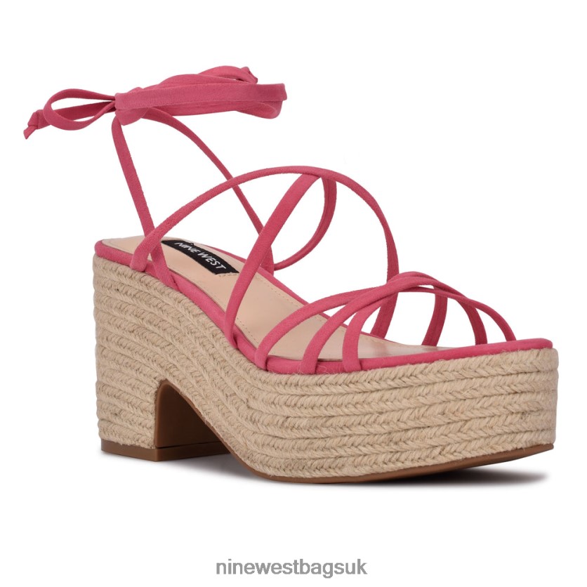 Nine West Riplee Ankle Wrap Platform Sandals RFX40B797 - Nine West UK