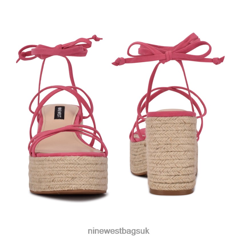 Nine West Riplee Ankle Wrap Platform Sandals RFX40B797 - Nine West UK