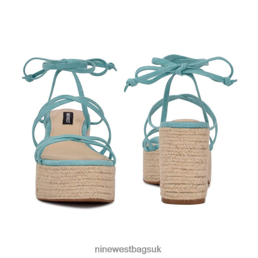 Nine West Riplee Ankle Wrap Platform Sandals RFX40B799 - Nine West UK Sale