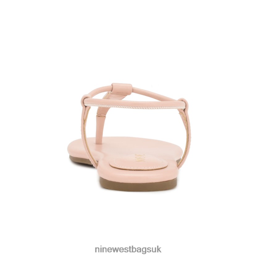 Nine West Bassie Flat Sandals RFX40B39 - Nine West UK Sale Light Pink