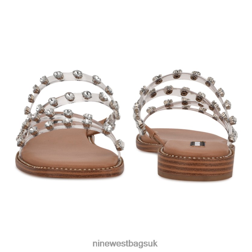 Nine West Evan Flat Slide Sandals RFX40B76 - Nine West Bags UK