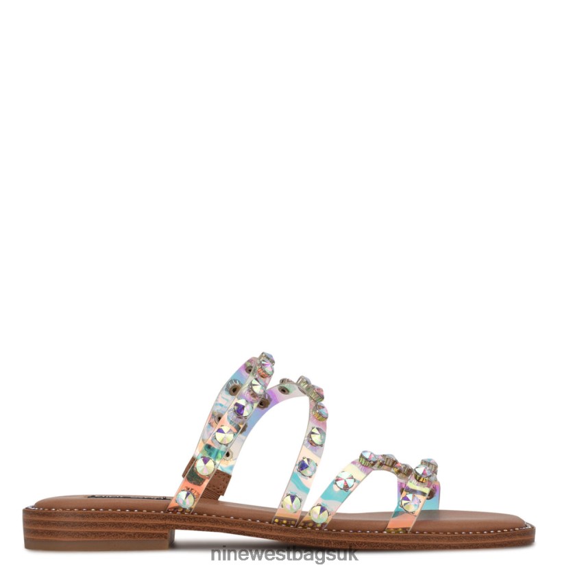 Nine West Evan Flat Slide Sandals RFX40B77 - Nine West UK