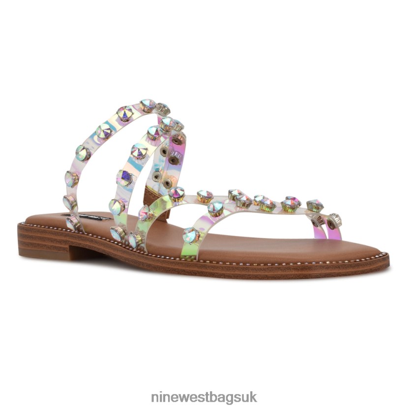 Nine West Evan Flat Slide Sandals RFX40B77 - Nine West UK