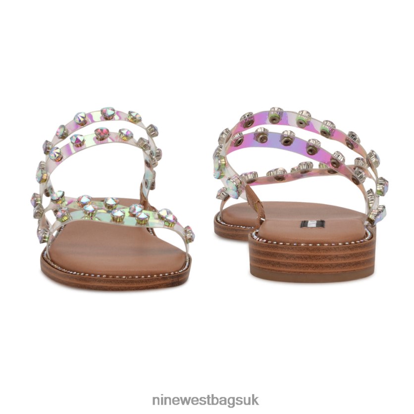 Nine West Evan Flat Slide Sandals RFX40B77 - Nine West UK
