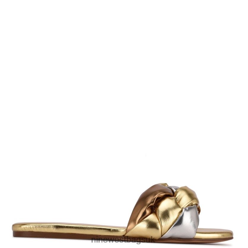 Nine West Lula Flat Slide Sandals RFX40B104 - Nine West Bags UK