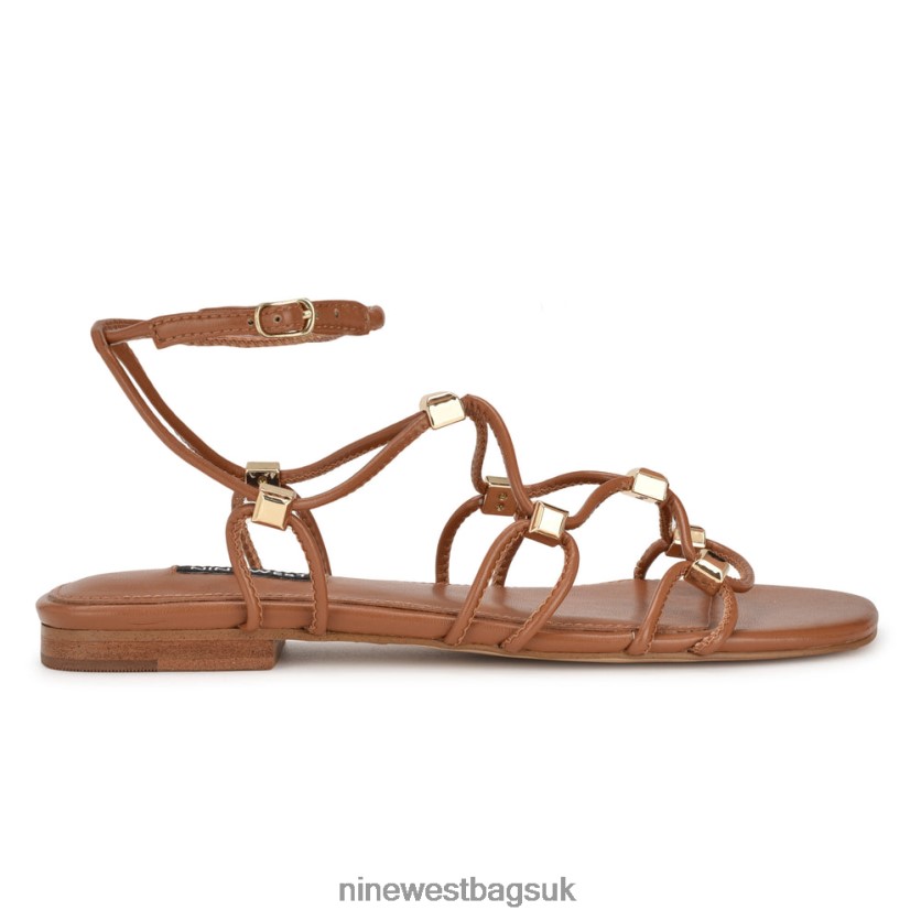 Nine West Majah Strappy Flat Sandals RFX40B16 - Nine West Bags UK New Luggage