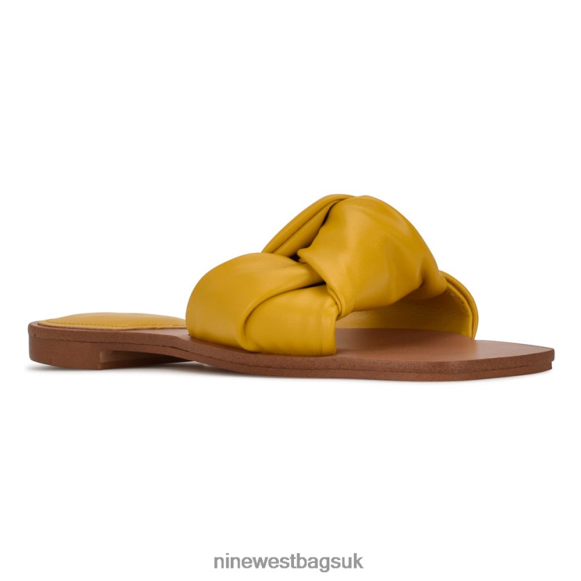 Nine West Rosey Flat Slide Sandals RFX40B74 - Nine West Sandals UK