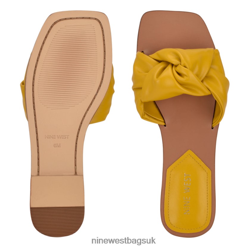 Nine West Rosey Flat Slide Sandals RFX40B74 - Nine West Sandals UK