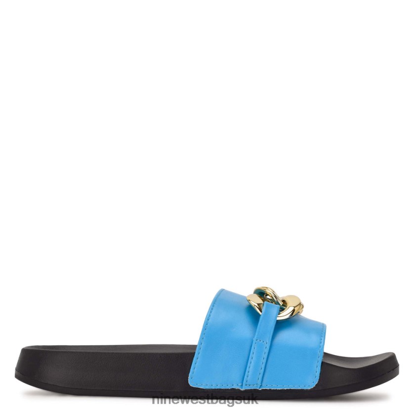 Nine West Slinks Flat Slide Sandals RFX40B70 - Nine West Sandals UK