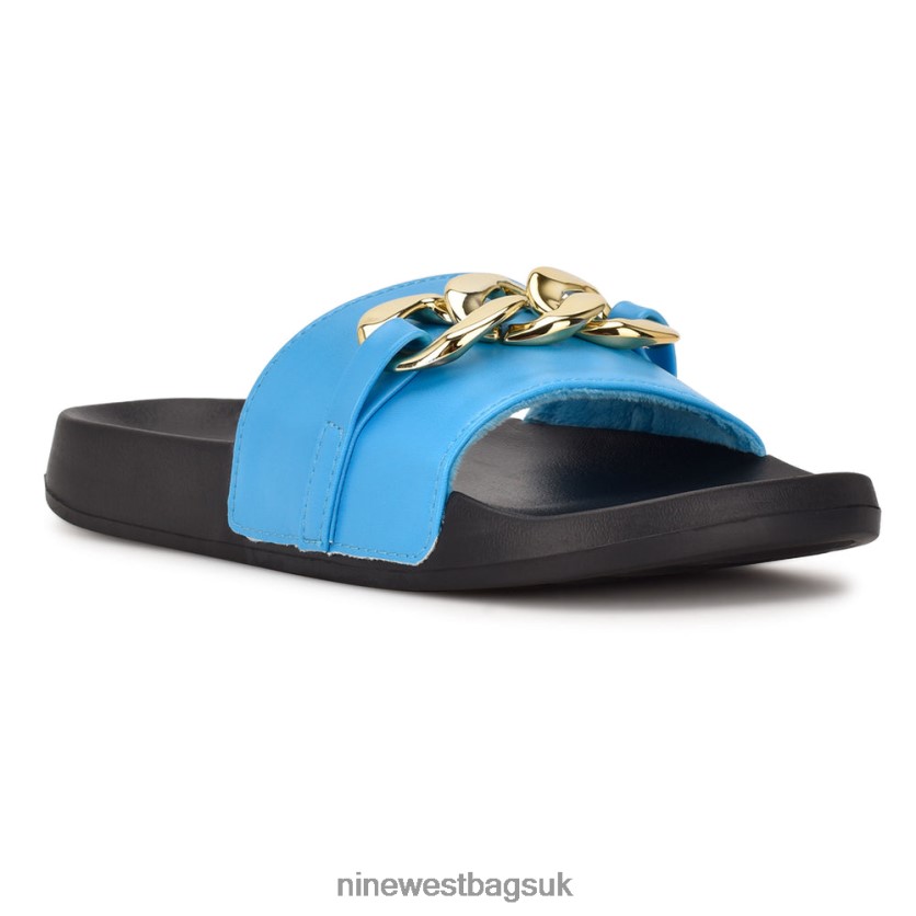 Nine West Slinks Flat Slide Sandals RFX40B70 - Nine West Sandals UK