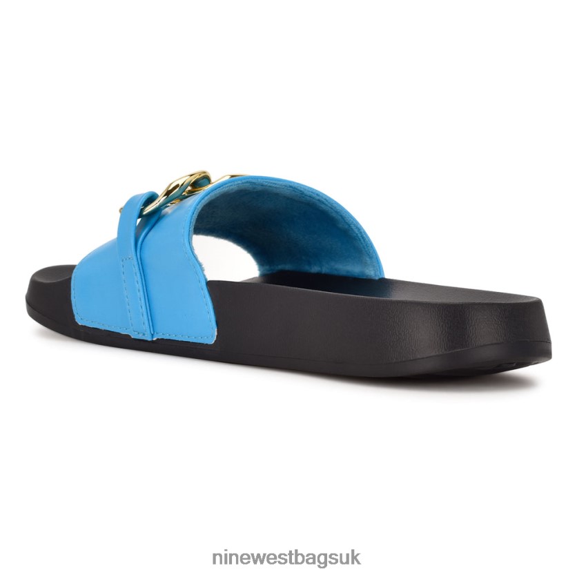 Nine West Slinks Flat Slide Sandals RFX40B70 - Nine West Sandals UK