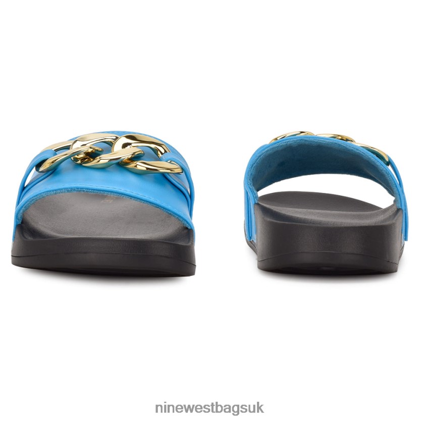 Nine West Slinks Flat Slide Sandals RFX40B70 - Nine West Sandals UK