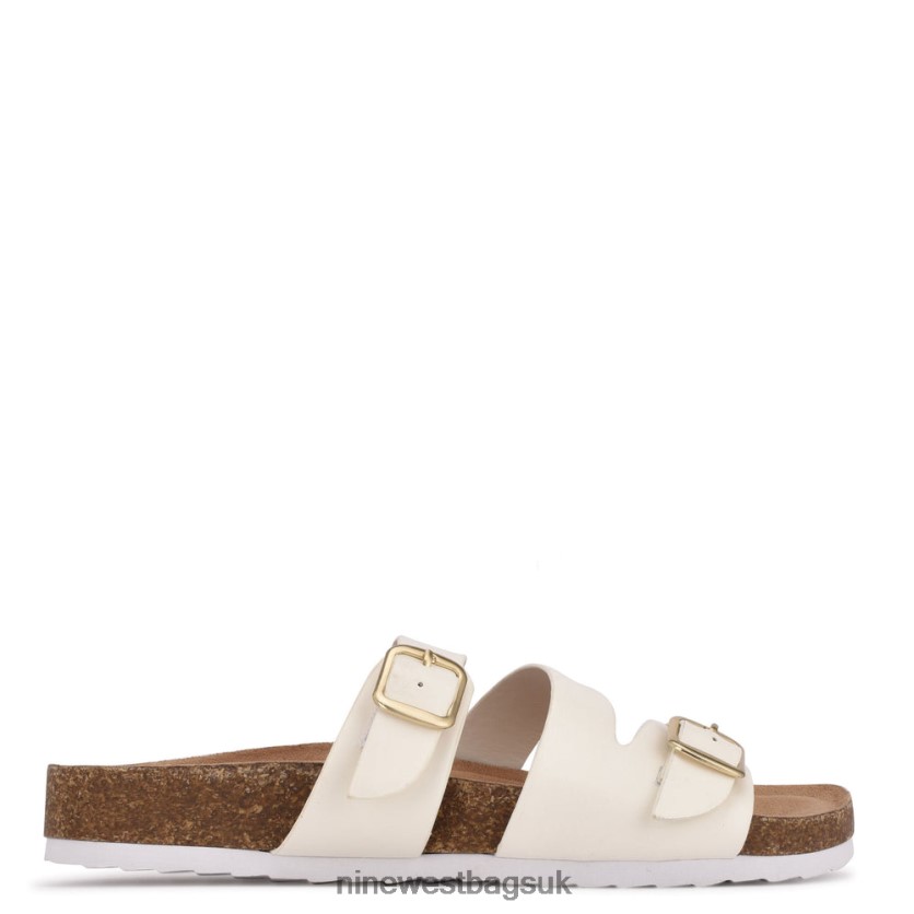Nine West Sommie Flat Slide Sandals RFX40B83 - Nine West UK Sale
