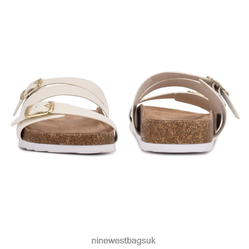 Nine West Sommie Flat Slide Sandals RFX40B83 - Nine West UK Sale