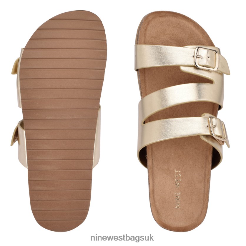 Nine West Sommie Flat Slide Sandals RFX40B86 - Nine West Sandals UK