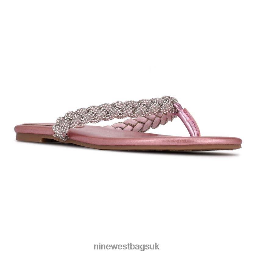 Nine West Tinee Flat Slide Sandals RFX40B113 - Nine West UK