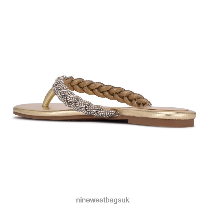 Nine West Tinee Flat Slide Sandals RFX40B114 - Nine West Sandals UK