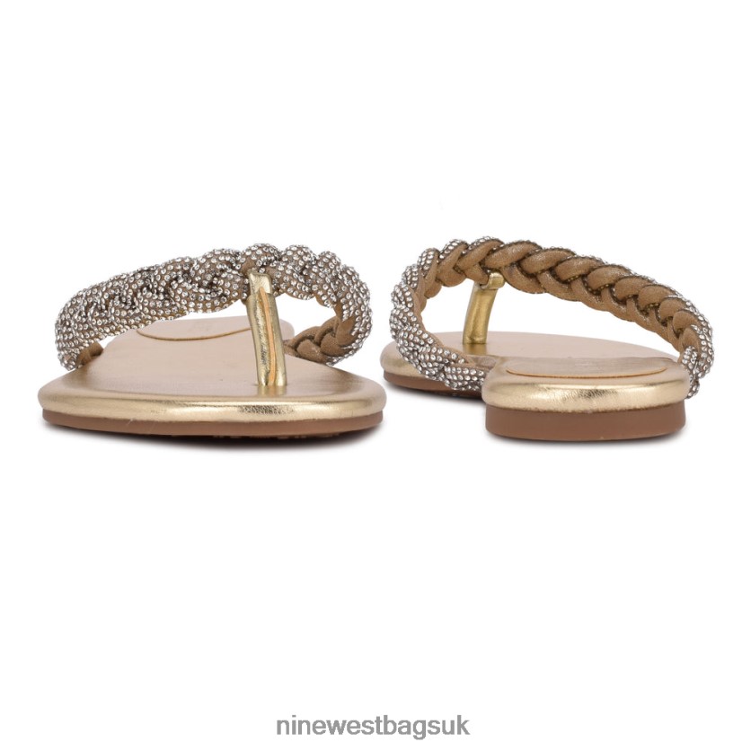 Nine West Tinee Flat Slide Sandals RFX40B114 - Nine West Sandals UK