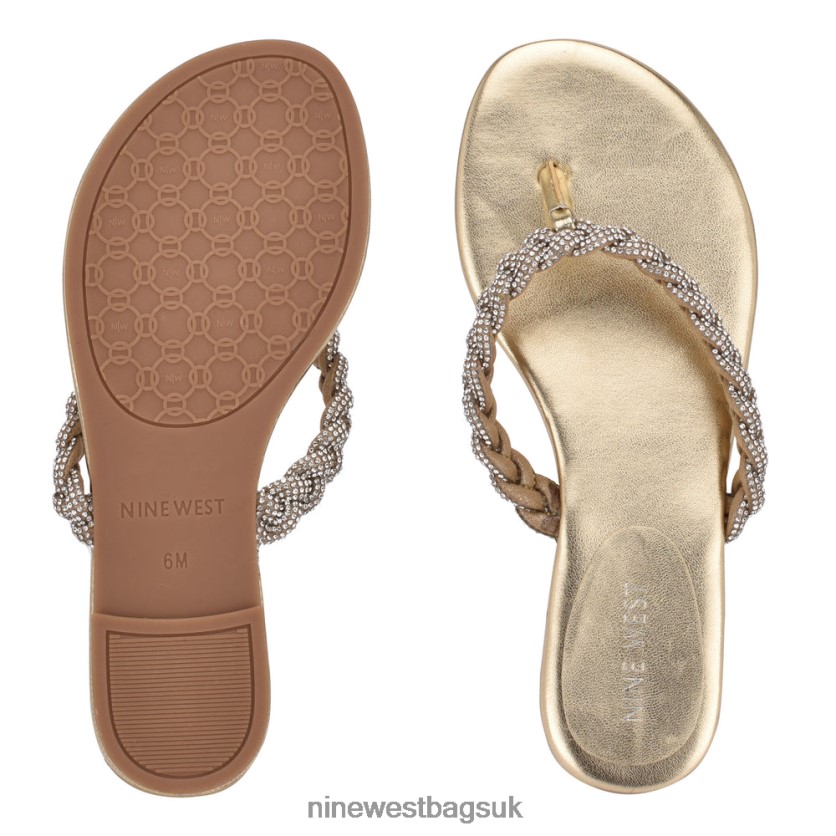 Nine West Tinee Flat Slide Sandals RFX40B114 - Nine West Sandals UK