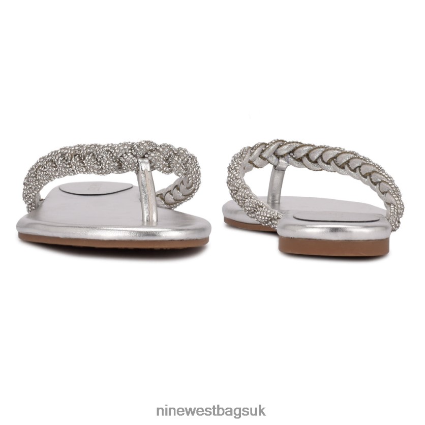 Nine West Tinee Flat Slide Sandals RFX40B115 - Nine West UK Sale