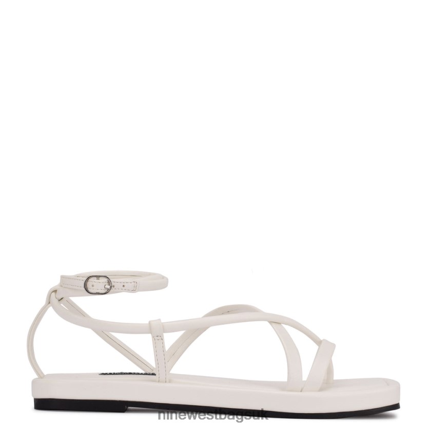 Nine West Waren Strappy Flat Sandals RFX40B118 - Nine West Sandals UK