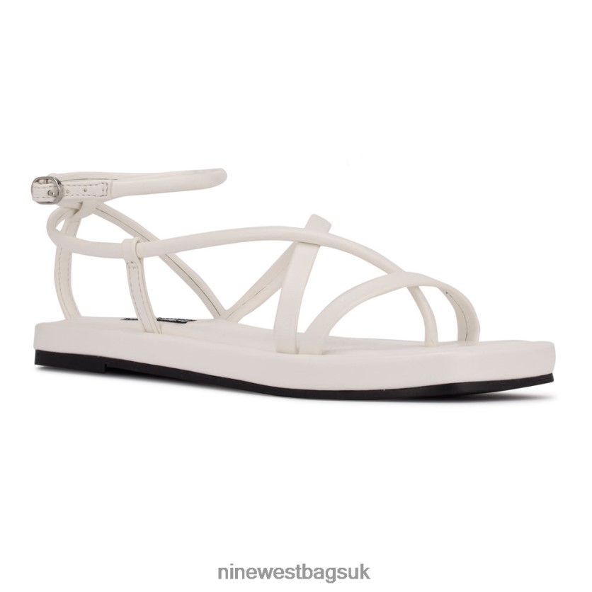 Nine West Waren Strappy Flat Sandals RFX40B118 - Nine West Sandals UK