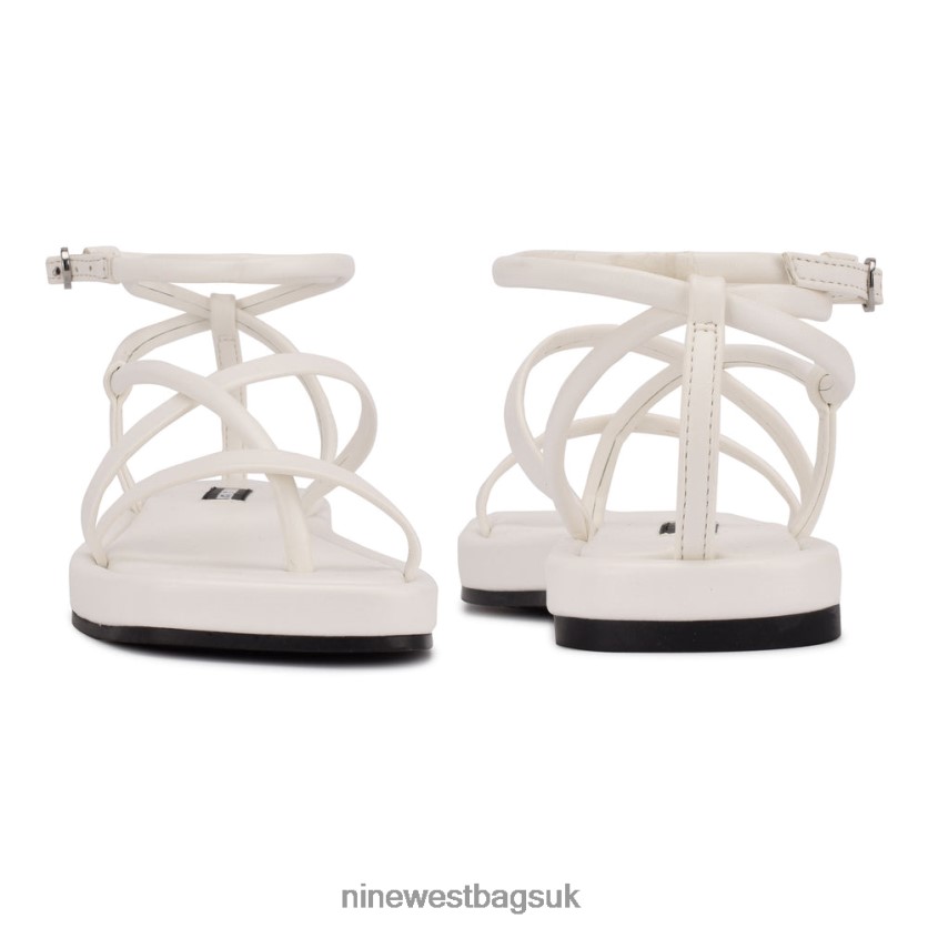 Nine West Waren Strappy Flat Sandals RFX40B118 - Nine West Sandals UK