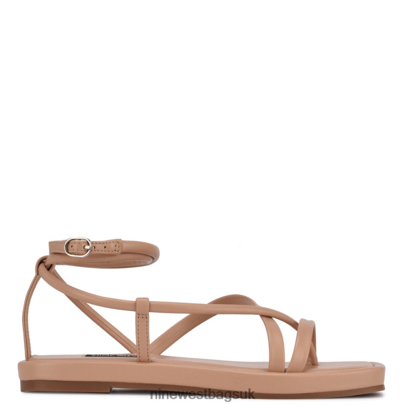 Nine West Waren Strappy Flat Sandals RFX40B119 - Nine West UK Sale