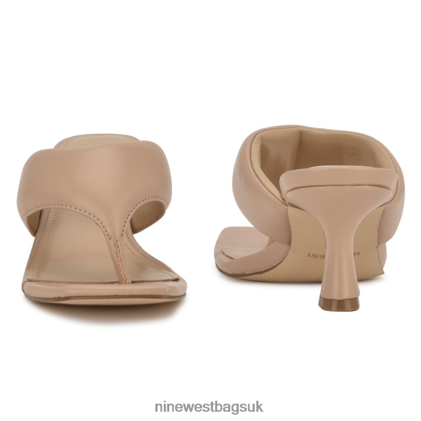 Nine West Alike Heeled Slide Sandals RFX40B603 - Nine West UK Sale