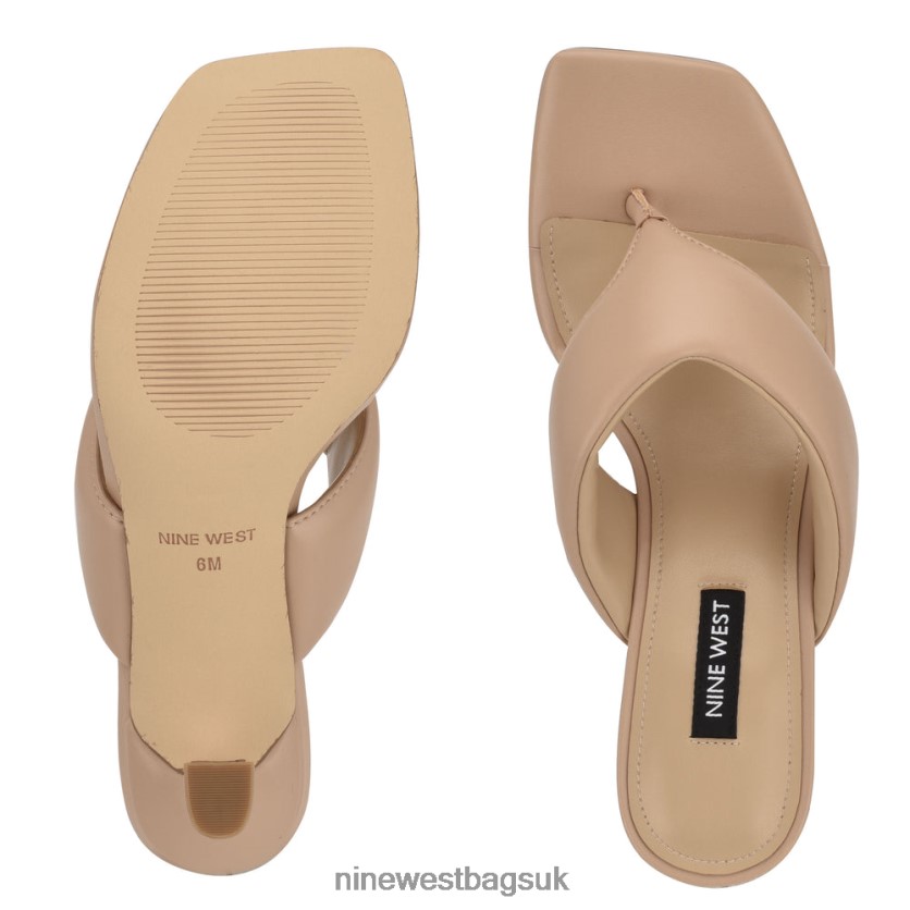 Nine West Alike Heeled Slide Sandals RFX40B603 - Nine West UK Sale