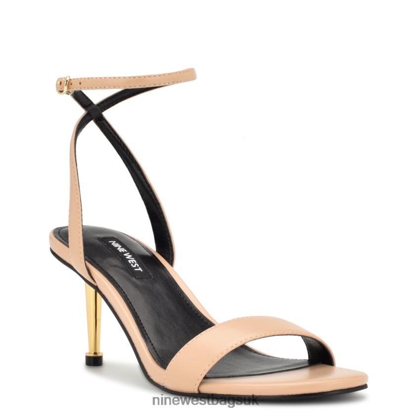 Nine West Anny Ankle Strap Heeled Sandals RFX40B228 - Nine West Bags UK Warm Blush