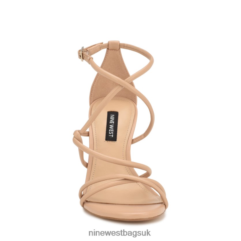 Nine West Besasy Strappy Heeled Sandals RFX40B145 - Nine West UK Warm Blush