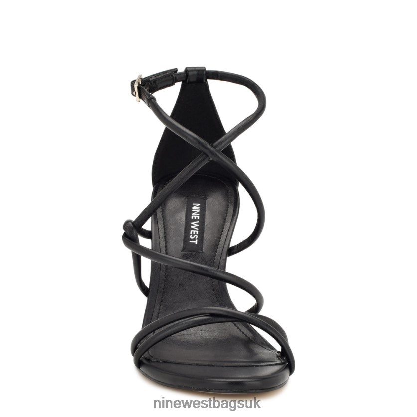Nine West Besasy Strappy Heeled Sandals RFX40B147 - Nine West UK Sale Black