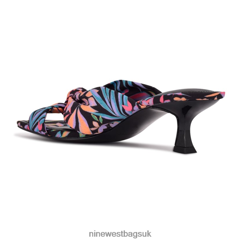 Nine West Dipa Heeled Slide Sandals RFX40B531 - Nine West UK Sale