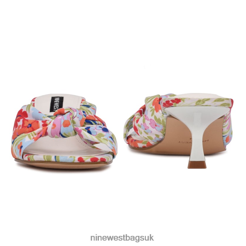 Nine West Dipa Heeled Slide Sandals RFX40B536 - Nine West Bags UK