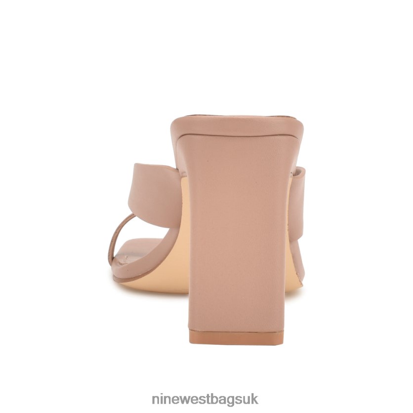 Nine West Durlife Heeled Thong Sandals RFX40B176 - Nine West Bags UK Dark Blush