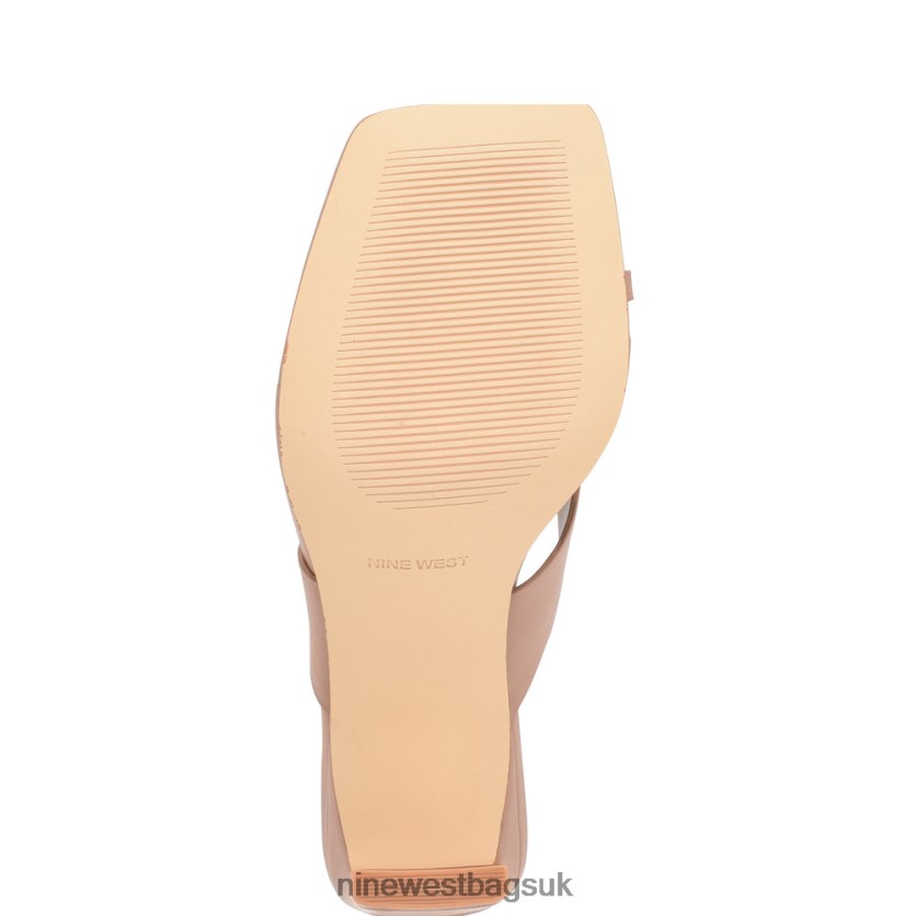 Nine West Durlife Heeled Thong Sandals RFX40B176 - Nine West Bags UK Dark Blush