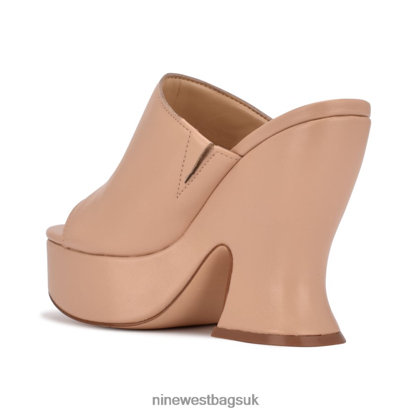 Nine West Flower Platform Slide Sandals RFX40B639 - Nine West UK Sale