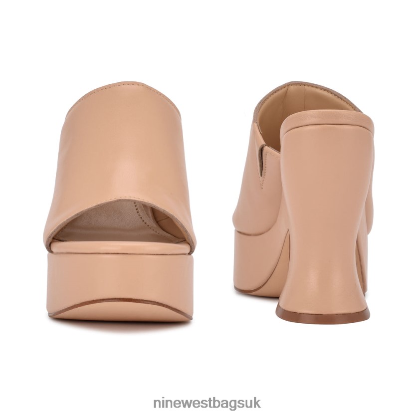 Nine West Flower Platform Slide Sandals RFX40B639 - Nine West UK Sale