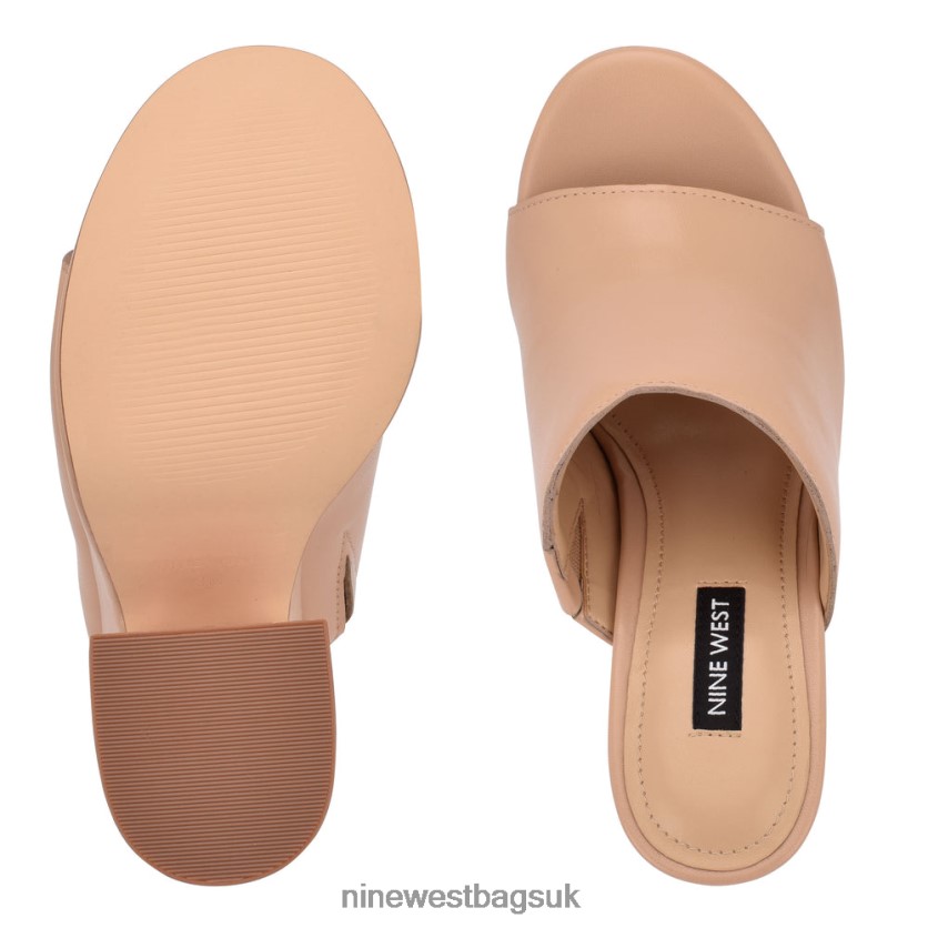 Nine West Flower Platform Slide Sandals RFX40B639 - Nine West UK Sale